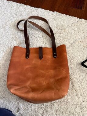 Range Leather Sierra Tote in Natural